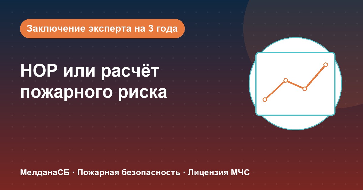 НОР (пожарный аудит) или расчёт пожарного риска: что выбрать бизнесу в Санкт-Петербурге