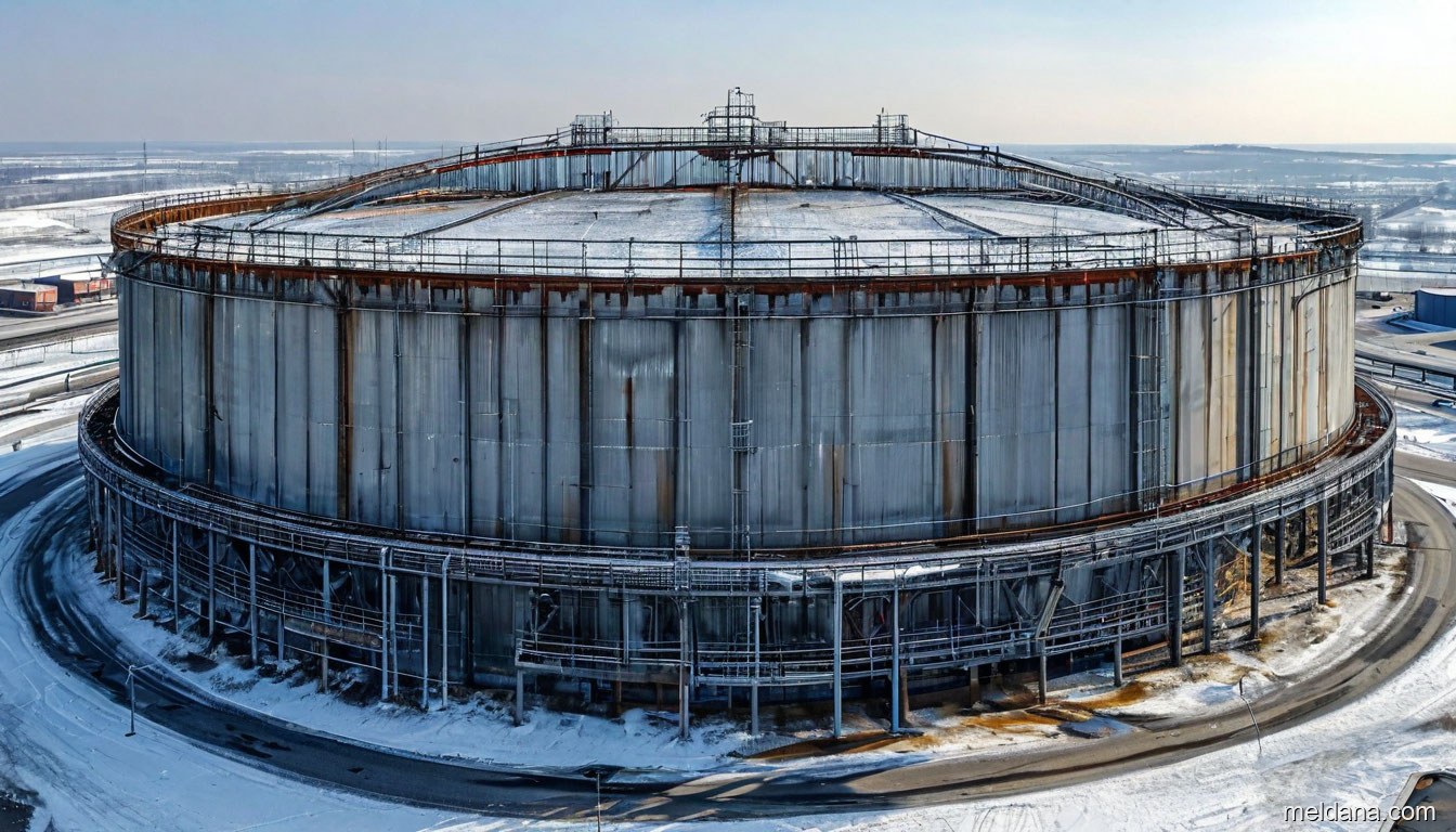 Антидроновая защита резервуара РВС-50000 Санкт-Петербурге — ЗОК ЗАСЛОН по СП 542