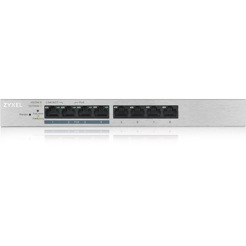 Коммутатор Zyxel GS1200-8HP V2 