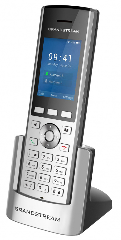 Телефон SIP Grandstream WP820 серебристый 