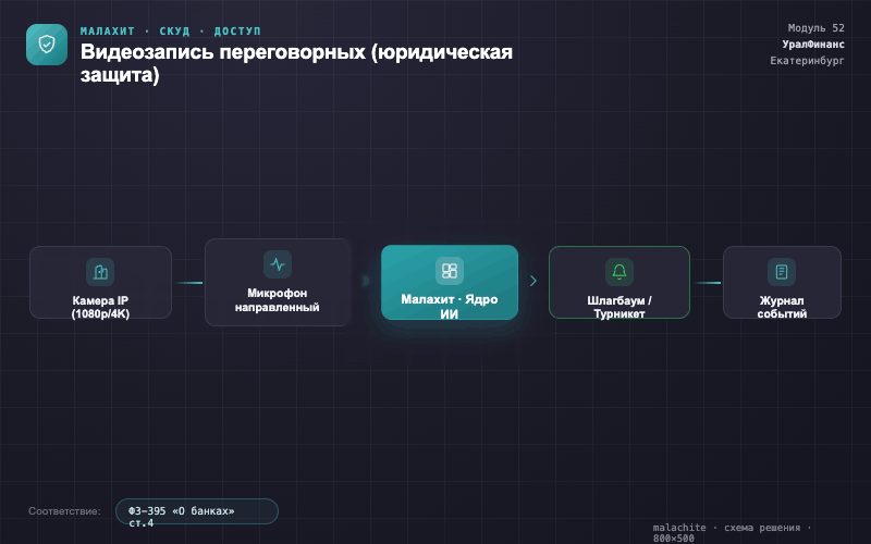 Схема решения — Система Малахит