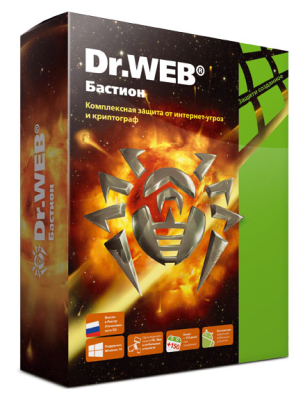 Ключ активации DR.Web Anti-virus с Криптографом 2PC 3Y (LHW-AR-36M-2-A3) 