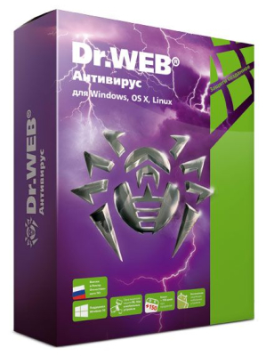 Ключ активации DR.Web Anti-virus 1PC 3Y (LHW-AK-36M-1-A3) 